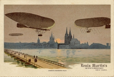 Die groen Luftschiffmanver zu Cln von 1909 und 1910