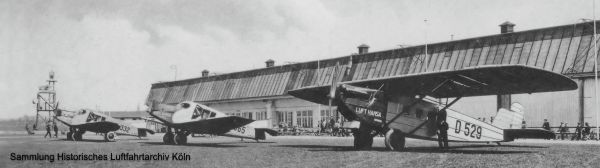 Flughafen Köln Butzweilerhof 1926