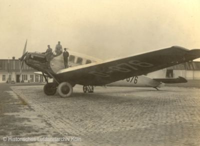 Junkers F 24 Flughafen Köln Butzweilerhof 1926