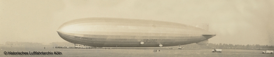LZ 127 "Graf Zeppelin" in Köln 2. und 3. Oktober 1928