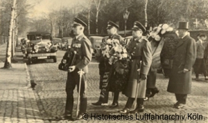 Beerdigung eines Luftpolizisten in Köln 