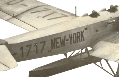D-1717 mit beschriftung "New York"