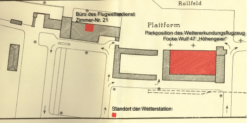 Standorte des Flugwetterdienst Flughafen Köln Butzweilerhof