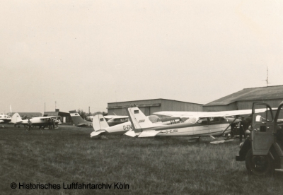 D-EJSU Cessna172 - Sternflug "Luftschlacht um England" 1969 Butzweilerhof