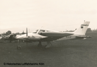 D-ICAF Cessna T-310P - Sternflug "Luftschlacht um England" 1969 Butzweilerhof