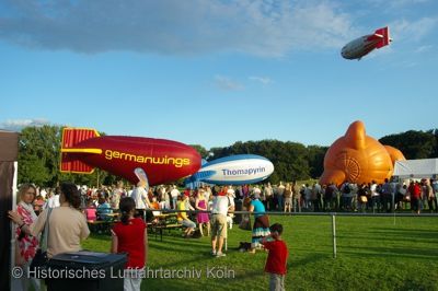 1. Kölner Ballonfestival auf den Jahnwiesen