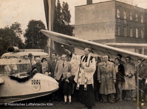 Segelflugzeug Mü 13E "Köln I" Kölner Klub für Luftsport
