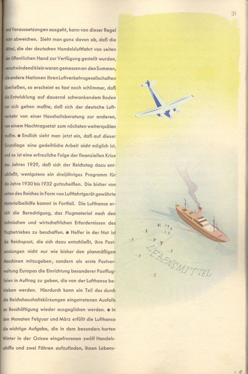Jahrbuch der Lufthansa 1926 - 1936