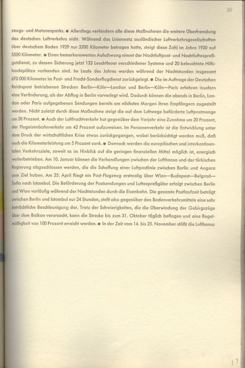 Jahrbuch der Lufthansa 1926 - 1936